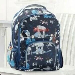 Pottery Barn school Disney STAR WARS Space Boy BACKPACK Travel spaceship